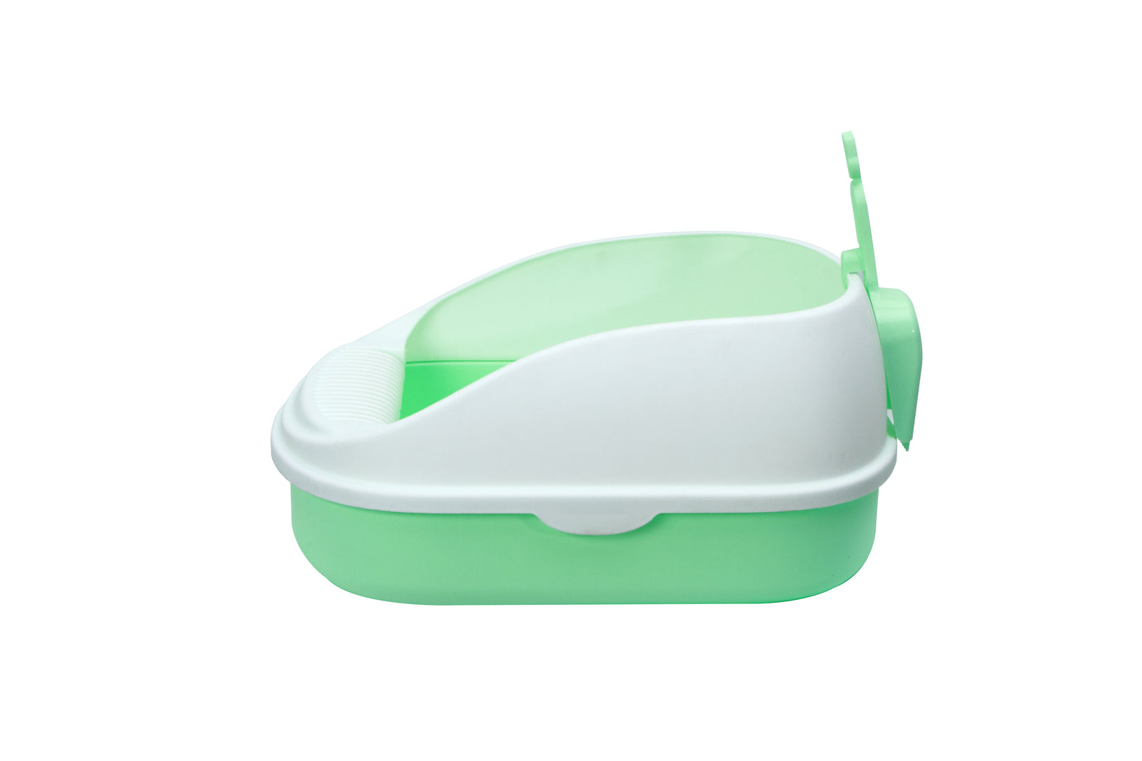 YES4PETS Medium Portable Cat Toilet Litter Box Tray with Scoop Green V278-MSP-0002-GREEN