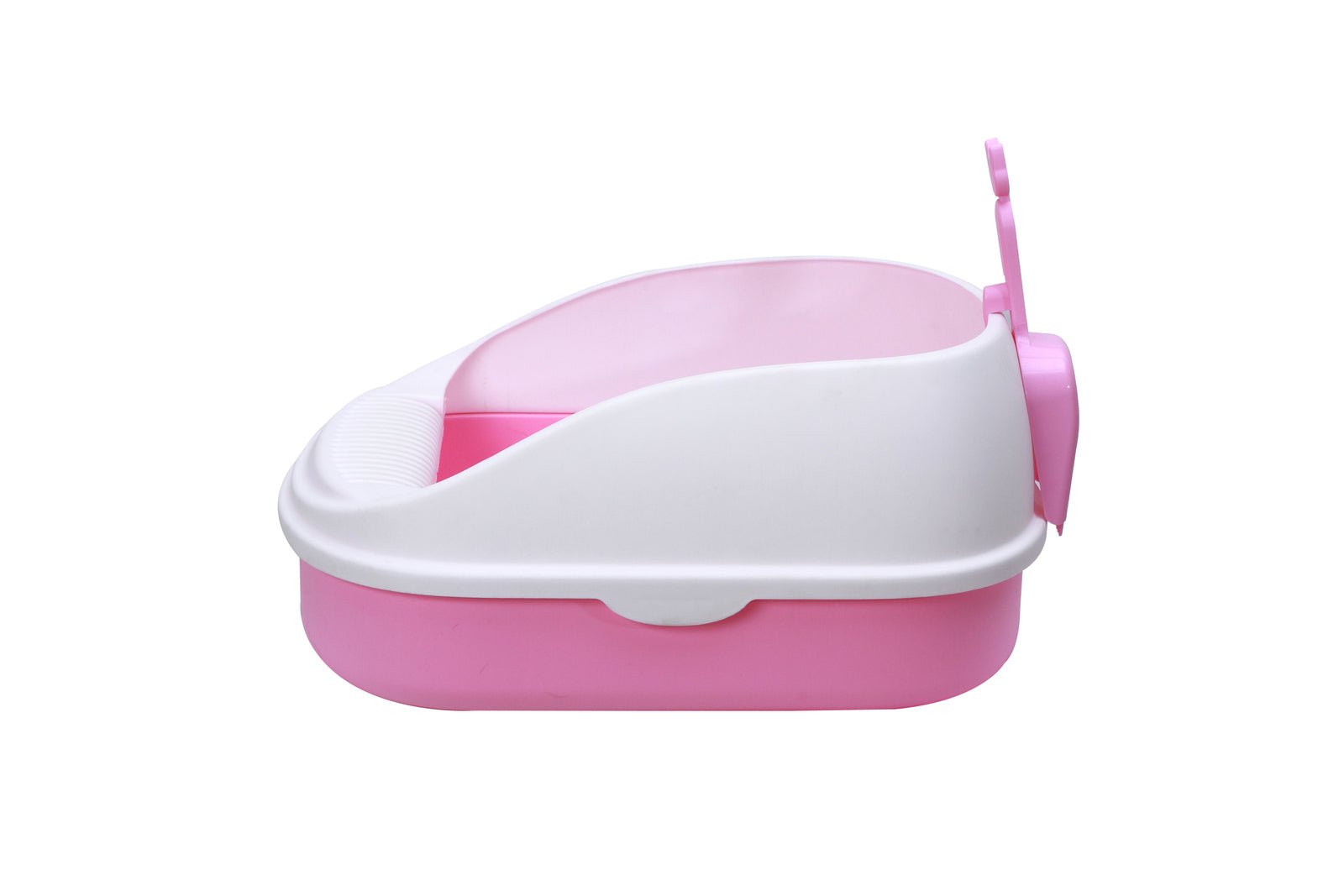 YES4PETS Medium Portable Cat Toilet Litter Box Tray with Scoop Pink V278-MSP-0002-PINK