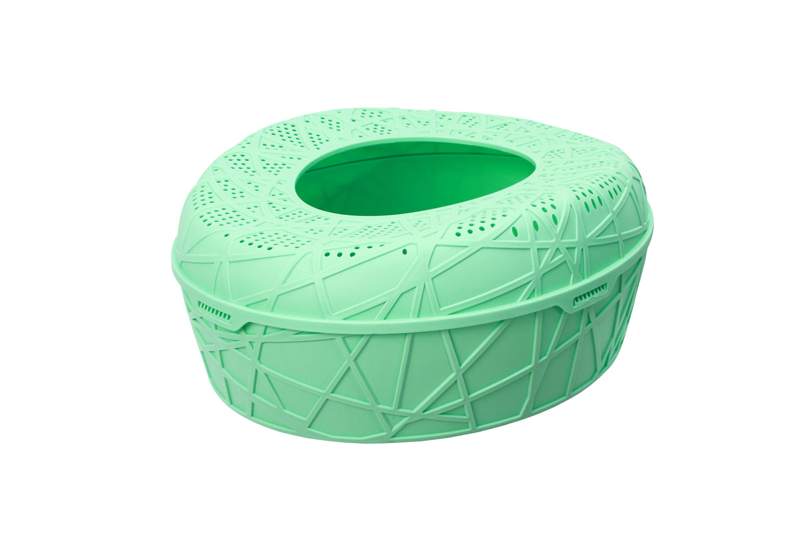 YES4PETS XL Portable Cat Toilet Litter Box Tray House with Scoop Green V278-MSP-0005-GREEN