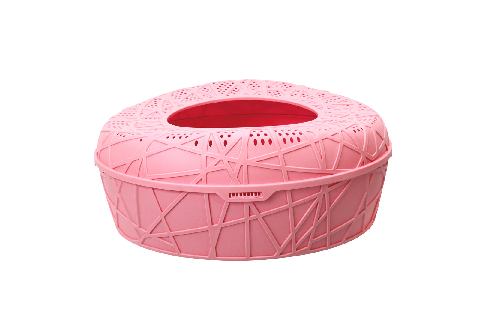 YES4PETS XL Portable Cat Toilet Litter Box Tray House with Scoop Red V278-MSP-0005-RED