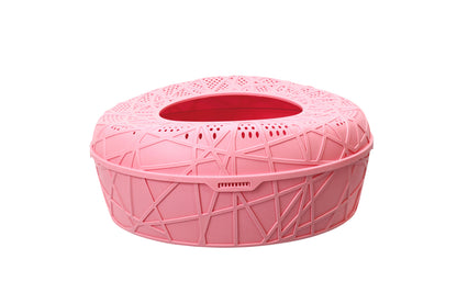 YES4PETS XL Portable Cat Toilet Litter Box Tray House with Scoop Red V278-MSP-0005-RED