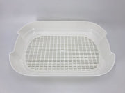 YES4PETS Portable Hooded Cat Toilet Litter Box Tray House with Scoop and Grid Tray Brown V278-MSP-0007-BROWN-W-ZW-0001