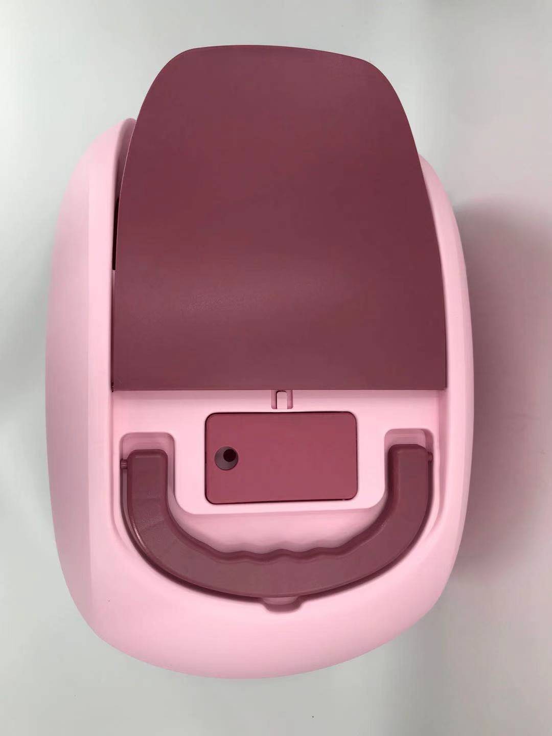 YES4PETS XL Portable Hooded Cat Toilet Litter Box Tray House with Charcoal Filter and Scoop Pink V278-MSP-0008-PINK