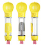 YES4PETS 4 in 1 Portable Pet Dog Puppy Cat Drinking Mug Water Feeder Bottle Valve Travel Bottle Yellow V278-MULTI-WATER-BOTTLE-YELLOW