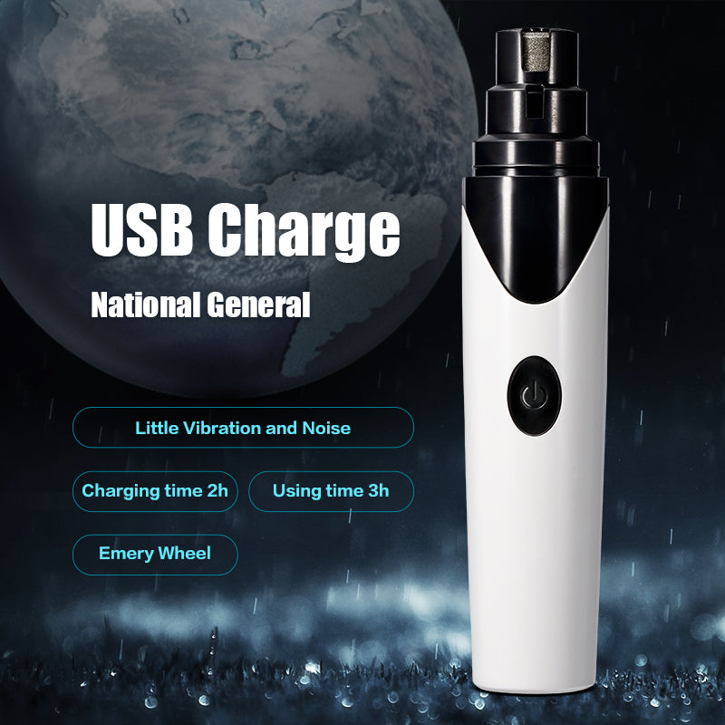 YES4PETS Electric Pet Dog Cat Quiet Nail Grinder Clipper Cutter Trimmer Grooming Care V278-N8