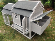 YES4PETS 230 CM XL Chicken Coop Rabbit Hutch Guinea Pig Cage Ferret House V278-NOVA-GR-COOP