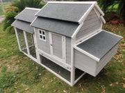 YES4PETS 230 CM XL Chicken Coop Rabbit Hutch Guinea Pig Cage Ferret House V278-NOVA-GR-COOP