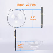 YES4PETS Pet Bowl Water Bowls Portable Anti Slip Skid Feeder Dog Rabbit Cat V278-PB-01D-PET-FEEDER