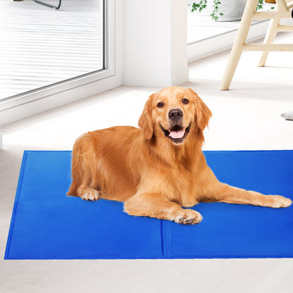 2 X Pet Cooling Bed Gel Mat Dog Cat Non-Toxic Cool Pad Puppy Cold Summer 50x40 CM V278-PET-BED-COOL-MX2