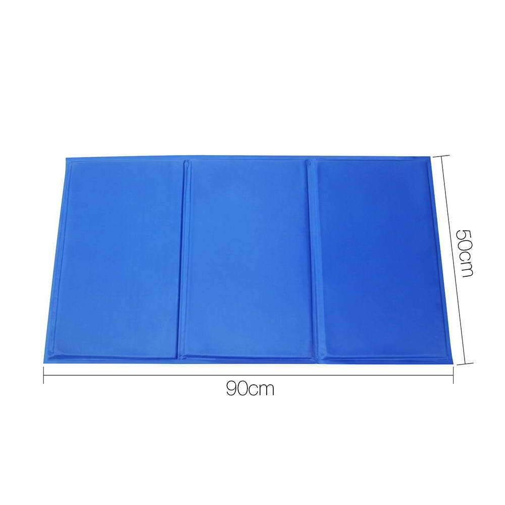 XL Pet Cool Gel Mat Dog Cat Bed Non-Toxic Cooling Dog Summer Pad 90 x 50cm V278-PET-BED-COOL-XL