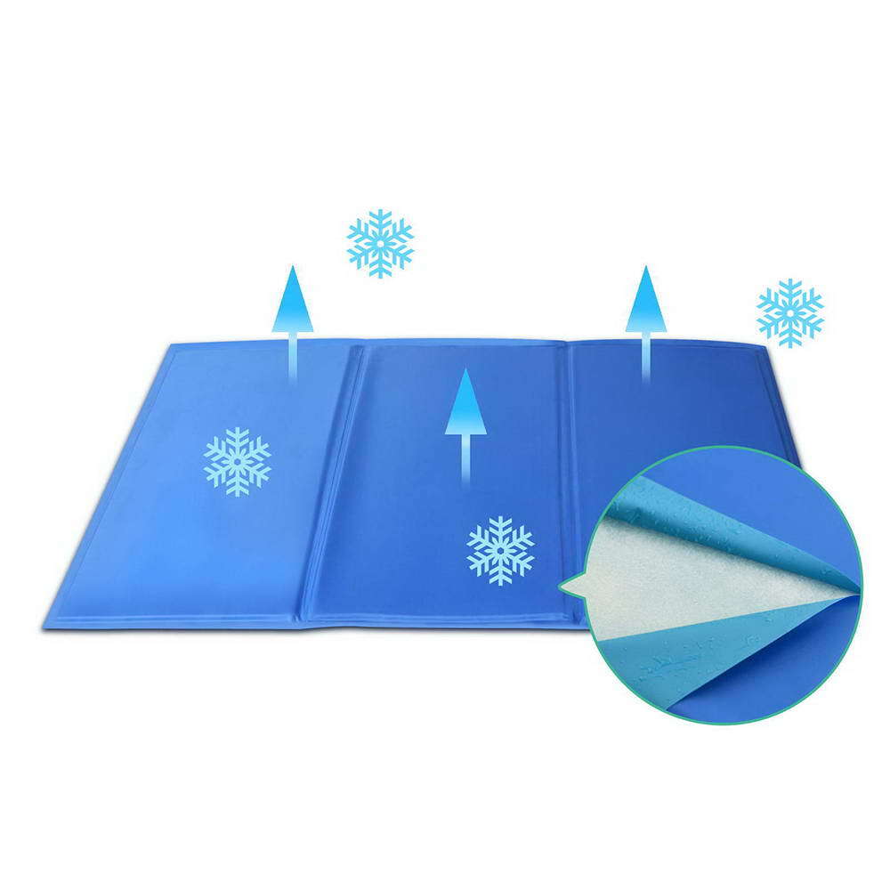 XL Pet Cool Gel Mat Dog Cat Bed Non-Toxic Cooling Dog Summer Pad 90 x 50cm V278-PET-BED-COOL-XL