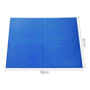 XXL Pet Cool Gel Mat Dog Cat Bed Non-Toxic Cooling Dog Summer Pad 80 x 95 cm V278-PET-BED-COOL-XXL
