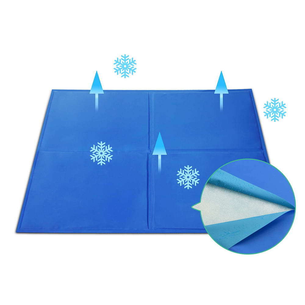 XXL Pet Cool Gel Mat Dog Cat Bed Non-Toxic Cooling Dog Summer Pad 80 x 95 cm V278-PET-BED-COOL-XXL