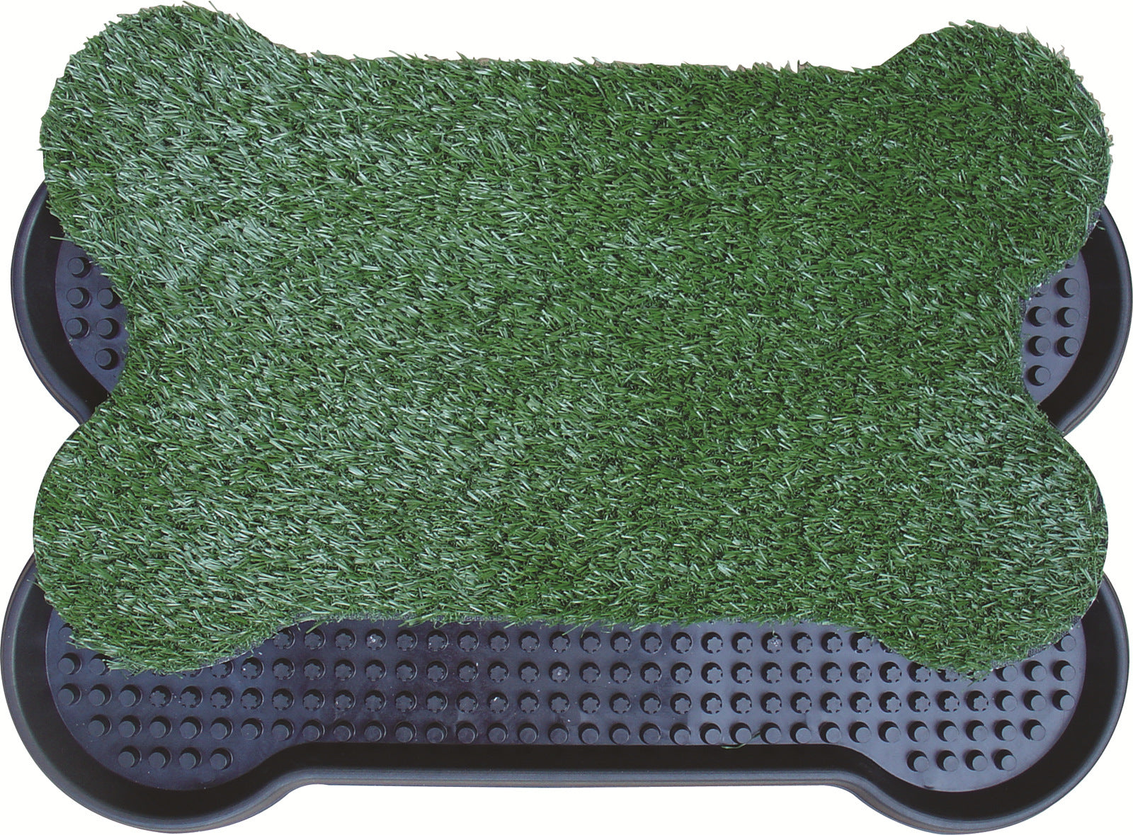 YES4PETS Dog Puppy Toilet Grass Potty Training Mat Loo Pad Bone Shape Indoor V278-PET-POTTY-HH212-BONE