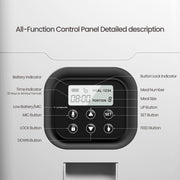 YES4PETS 6L Automatic Digital Pet Dog Cat Feeder Food Bowl Dispenser V278-PF-128-FEEDER-6009-0833