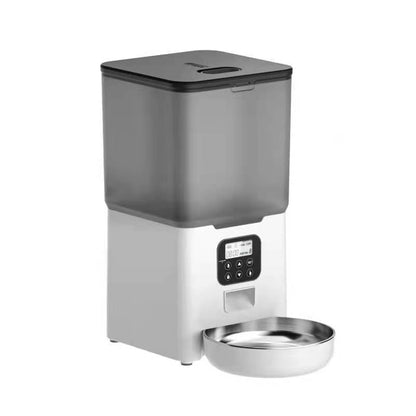 YES4PETS 5.6L Visible Automatic Digital Pet Dog Cat Feeder Food Bowl Dispenser V278-PF-129-FEEDER-6009-0799