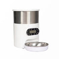 YES4PETS Electric Automatic Pet Dog Cat Rabbit Feeder Stainless Steel 4.5L Dispenser V278-PF123-4L5-SS-FOOD-FEEDER