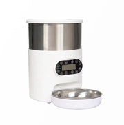 YES4PETS Electric Automatic Pet Dog Cat Rabbit Feeder Stainless Steel 4.5L Dispenser V278-PF123-4L5-SS-FOOD-FEEDER