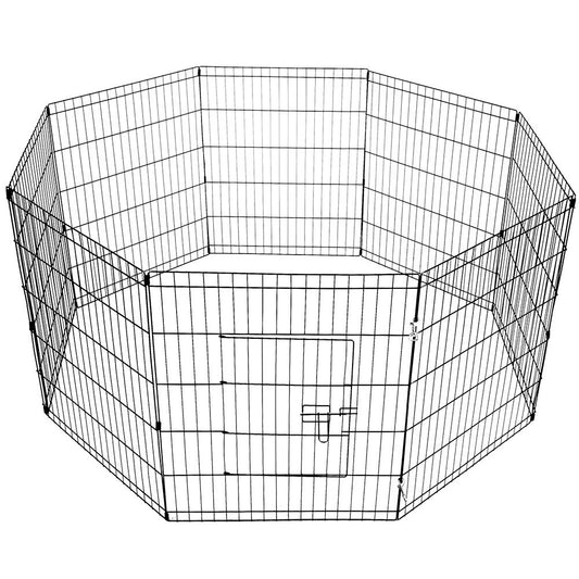 YES4PETS 30' Dog Pet Playpen Exercise Puppy Enclosure Fence with cover V278-PL30WCOVER