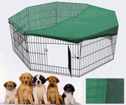 YES4PETS 36' Dog Rabbit Playpen Exercise Puppy Cat Enclosure Fence With Cover V278-PL36WCOVER