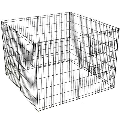 YES4PETS 36' Dog Rabbit Playpen Exercise Puppy Cat Enclosure Fence With Cover V278-PL36WCOVER
