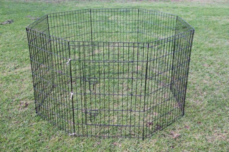 YES4PETS 42' Dog Rabbit Playpen Exercise Puppy Cat Enclosure Fence V278-PL42