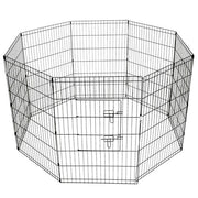 YES4PETS 42' Dog Rabbit Playpen Exercise Puppy Enclosure Fence with cover V278-PL42WCOVER
