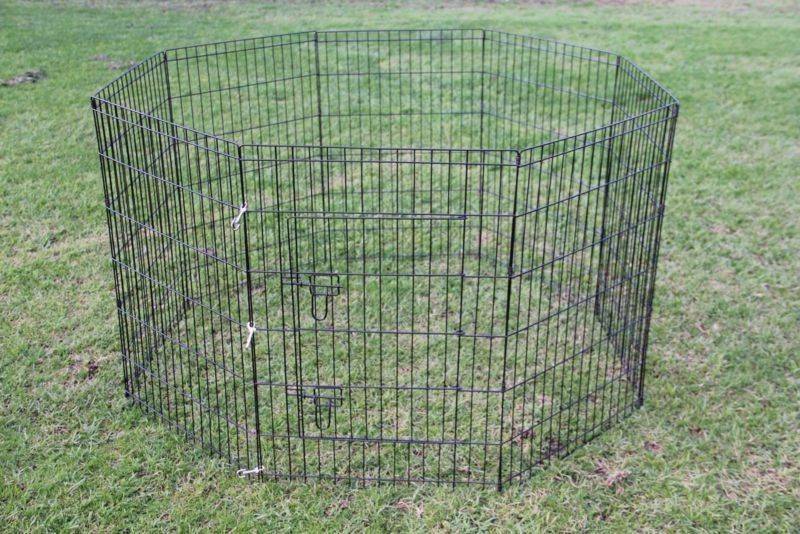YES4PETS 120 cm 8 Panel Pet Dog Playpen Exercise Chicken Cage Puppy Crate Enclosure Cat Fence V278-PL48