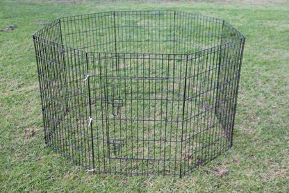 YES4PETS 120 cm 8 Panel Pet Dog Playpen Exercise Chicken Cage Puppy Crate Enclosure Cat Fence V278-PL48