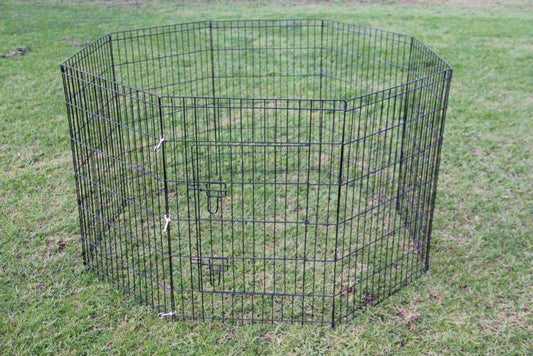 YES4PETS 120 cm 8 Panel Pet Dog Playpen Exercise Chicken Cage Puppy Crate Enclosure Cat Fence V278-PL48