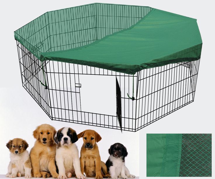 YES4PETS Fit 24' 30' 36' 42' Exercise Pen Enclosure Playpen Cover V278-PLAYPENCOVER