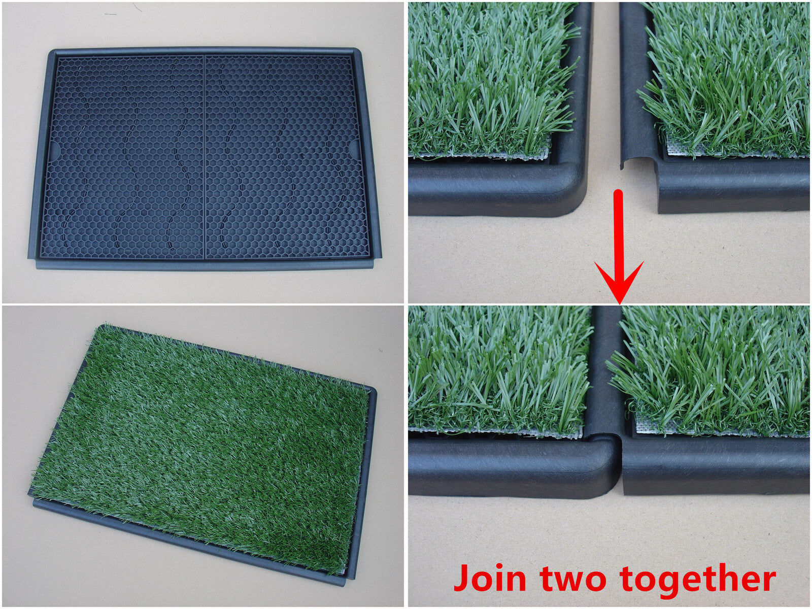 YES4PETS Indoor Dog Puppy Toilet Grass Potty Training Mat Loo Pad V278-PP4363