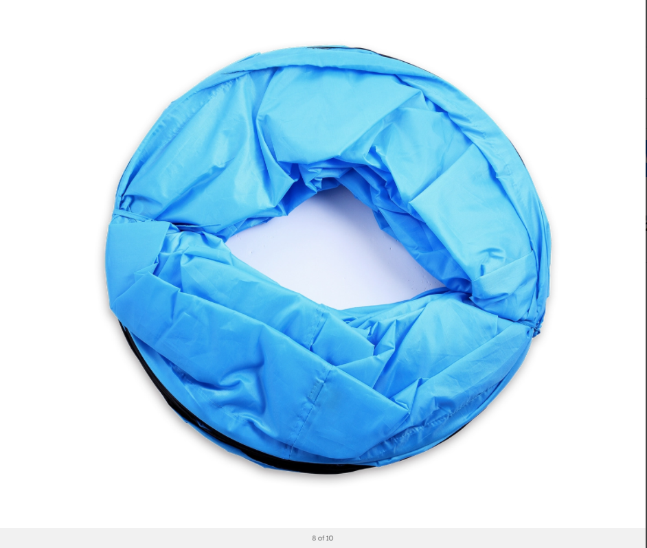 YES4PETS Portable Pet Dog Agility Training Exercise Cat Tunnel Chute with Carry Bag 5M V278-PT52560