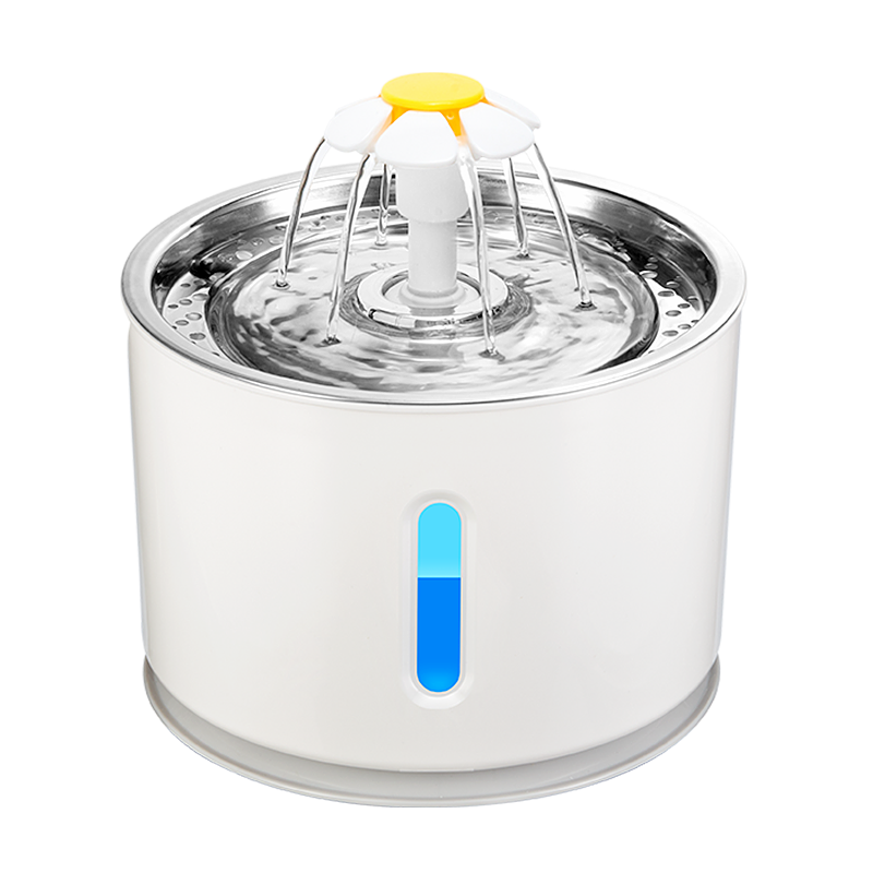 YES4PETS Automatic Electric Pet Water Fountain Dog Cat Water Feeder Bowl Dispenser V278-PW-105