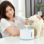 YES4PETS Automatic Electric Pet Water Fountain Dog Cat Water Feeder Bowl Dispenser V278-PW-105