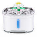 YES4PETS 2.5L Automatic Electric Pet Water Fountain Dog Cat Water Feeder Bowl Dispenser V278-PW-106