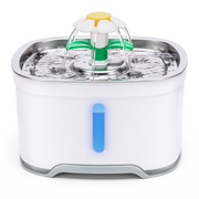 YES4PETS 2.5L Automatic Electric Pet Water Fountain Dog Cat Water Feeder Bowl Dispenser V278-PW-106