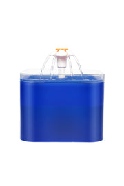 YES4PETS Automatic Electric Pet Water Fountain Dog Cat Water Feeder Bowl Dispenser W LED Blue V278-PW-109-BLUE