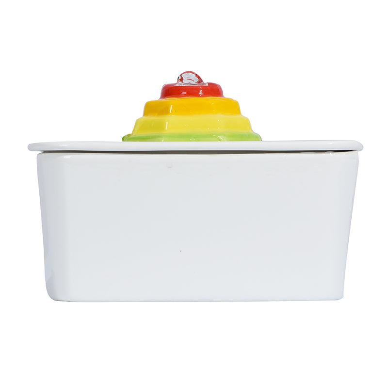 YES4PETS Ceramic Electric Pet Water Fountain Dog Cat Water Feeder Bowl Dispenser V278-PWC-105S