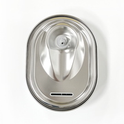 YES4PETS 2L Automatic Electric Pet Water Fountain Dog Cat Stainless Steel Feeder Bowl Dispenser V278-PWS-111-0015
