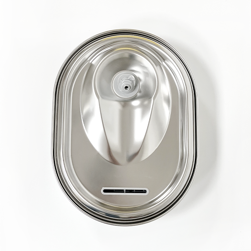 YES4PETS 2L Automatic Electric Pet Water Fountain Dog Cat Stainless Steel Feeder Bowl Dispenser V278-PWS-111-0015