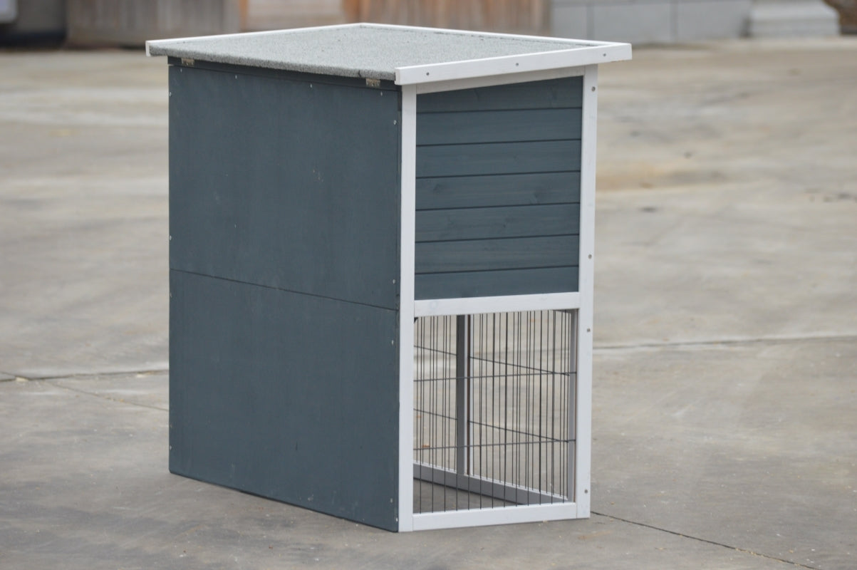 YES4PETS L Double Storey Rabbit Hutch Guinea Pig Cage , Ferret cage W Pull Out Tray V278-RH335