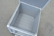 YES4PETS Grey Small Chicken Coop Rabbit Hutch Ferret Cage Guinea Pig Dog Cat Nesting Box V278-RH372-CW12T0337