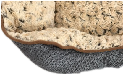 Medium Washable Soft Pet Dog Cat Bed Cushion Mattress-Grey V278-ROP3-M-GREY