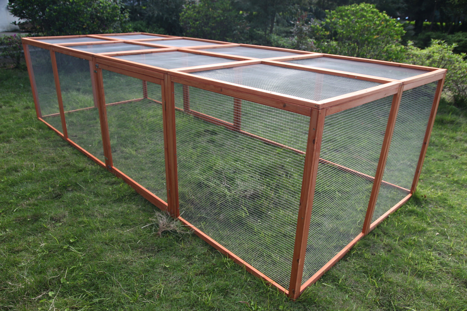 YES4PETS XXL Chicken Coop Run Guinea Pig Cat Cage Villa Extension Rabbit Hutch House Pen V278-RUN-011-DOUBLE