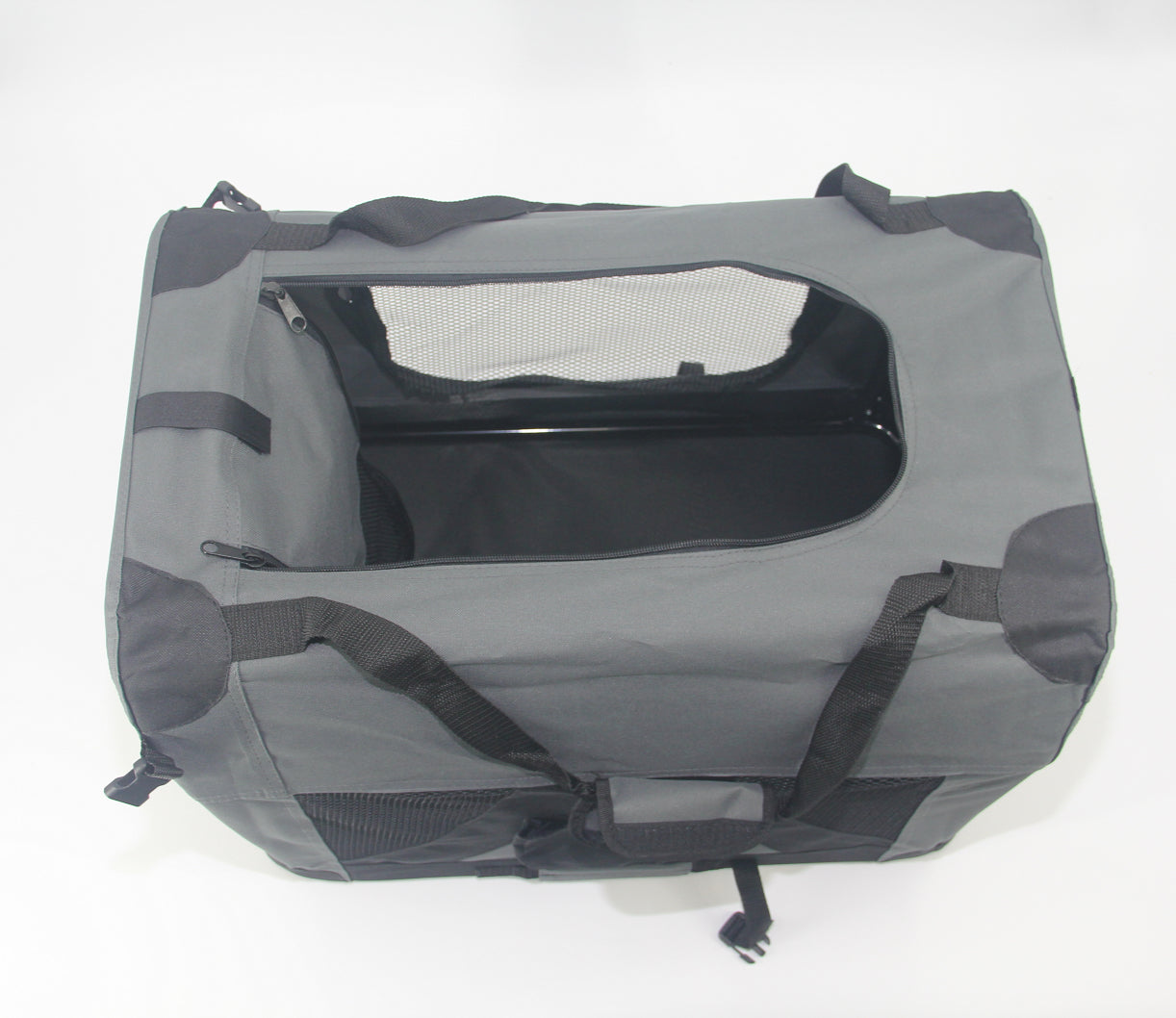 YES4PETS XL Portable Foldable Pet Dog Puppy Cat Soft Dog Cat Crate-Grey V278-SC-XL_GREY