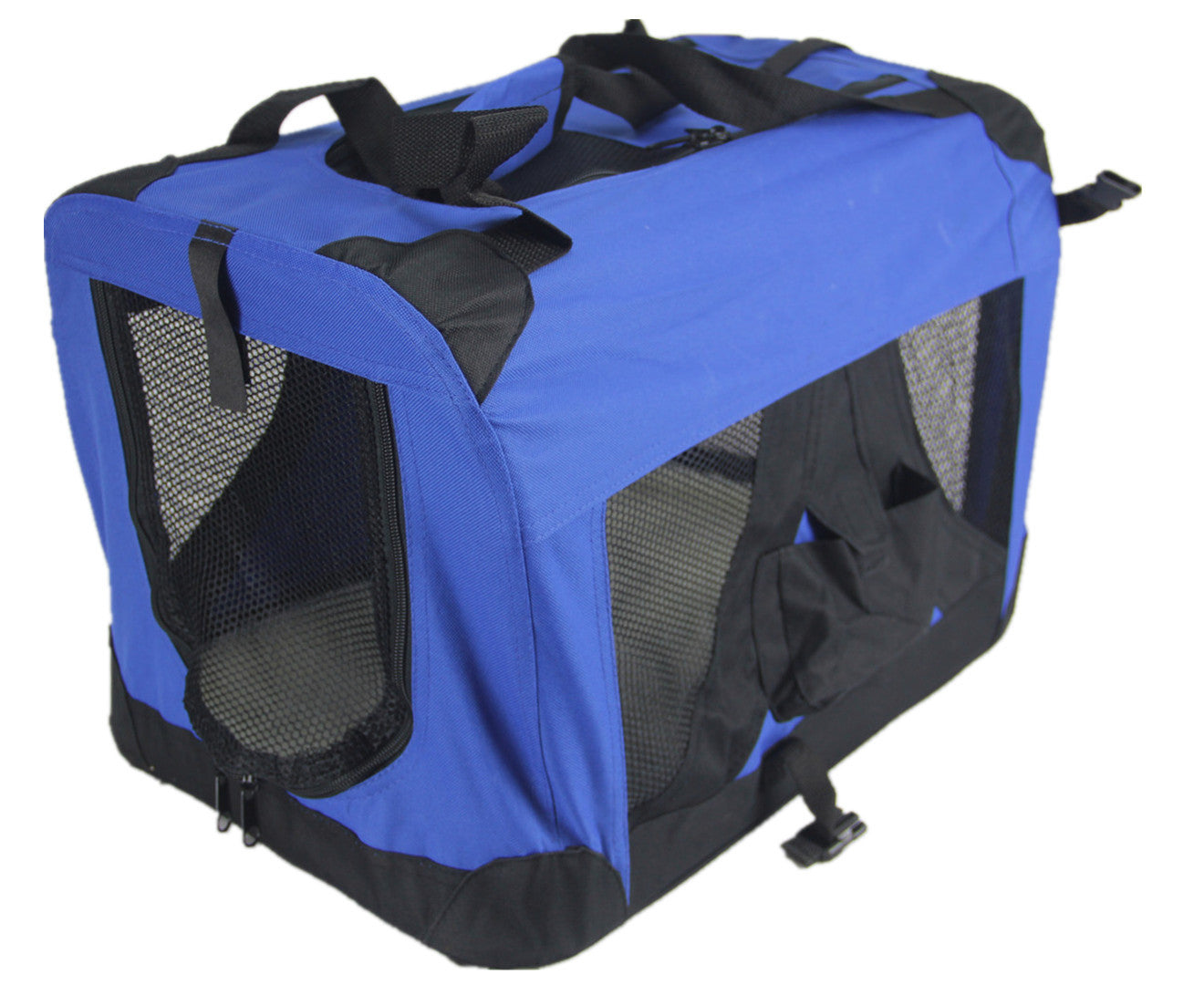 YES4PETS XXL Portable Foldable Pet Dog Cat Puppy Soft Crate-Blue V278-SC-XXL_BLUE