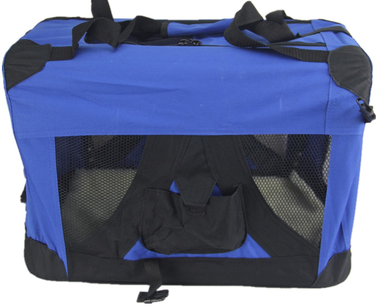YES4PETS XXL Portable Foldable Pet Dog Cat Puppy Soft Crate-Blue V278-SC-XXL_BLUE