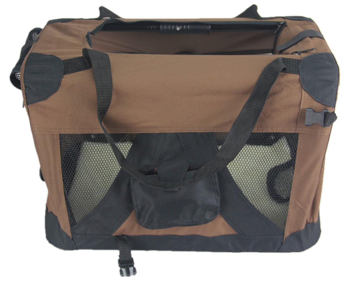 YES4PETS XXL Portable Foldable Pet Dog Cat Puppy Soft Crate-Brown V278-SC-XXL_BROWN