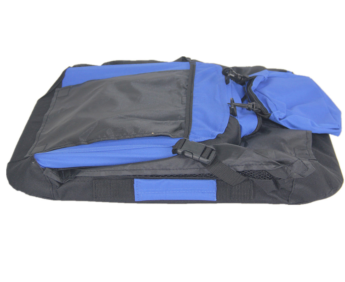 YES4PETS Large Foldable Soft Dog Cat Puppy Crate Bag With Curtain-Blue V278-SC7052-L_BLUE